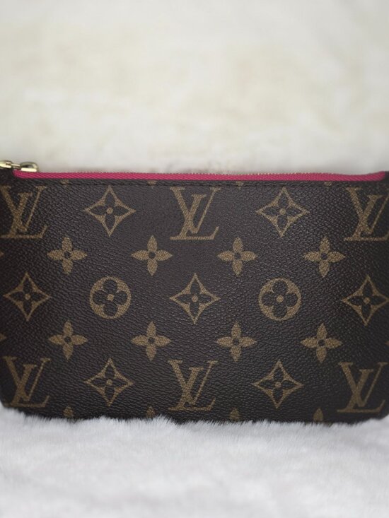 Monogram Neverfull PM Pochette Pivoine - Picture 4 of 15